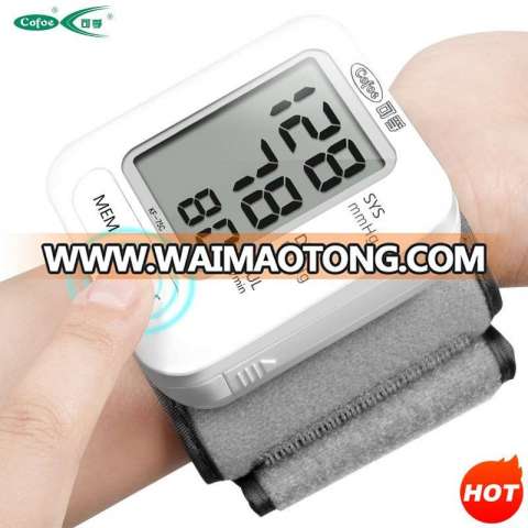 Cofoe Home Health Care Wrist Type Automatic Digital Blood Pressure Monitor